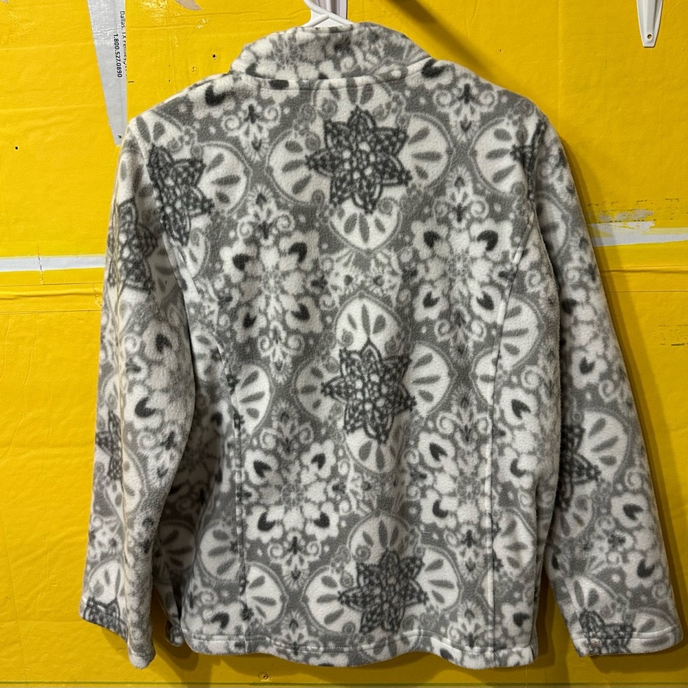Alfred Dunner Gray Patterned Jacket - image 6